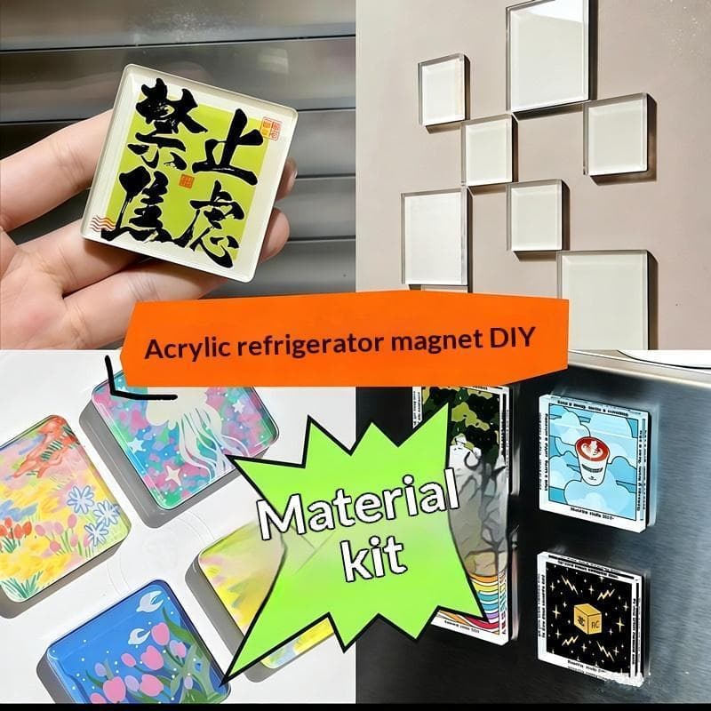 Geladeira Magnética Stier DIY Kit Artesanal Ímã Materiais Criativo Artesanato Conjunto Para Família Crianças Presente
