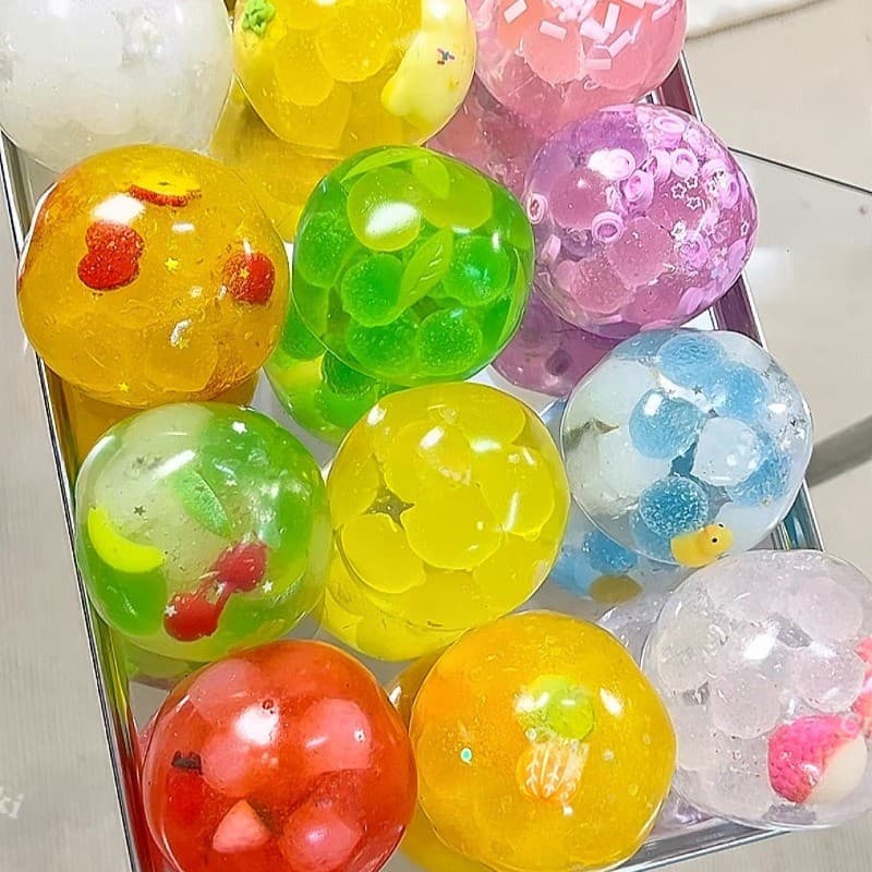 Bola De Estresse Doces Mole Brinquedo Fidget Não-Bounce Squeeze ASMR Sensorial Anti Para Adulto Exercício De Mão