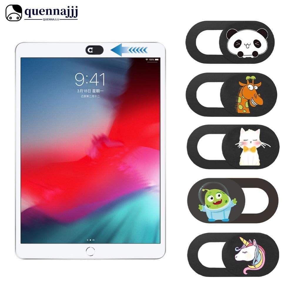 QUENNA 1 Conjunto Anti-Salto Webcam Capa De Privacidade Universal Protetor Adesivo Para Portátil PC Len Acessórios Da Câ