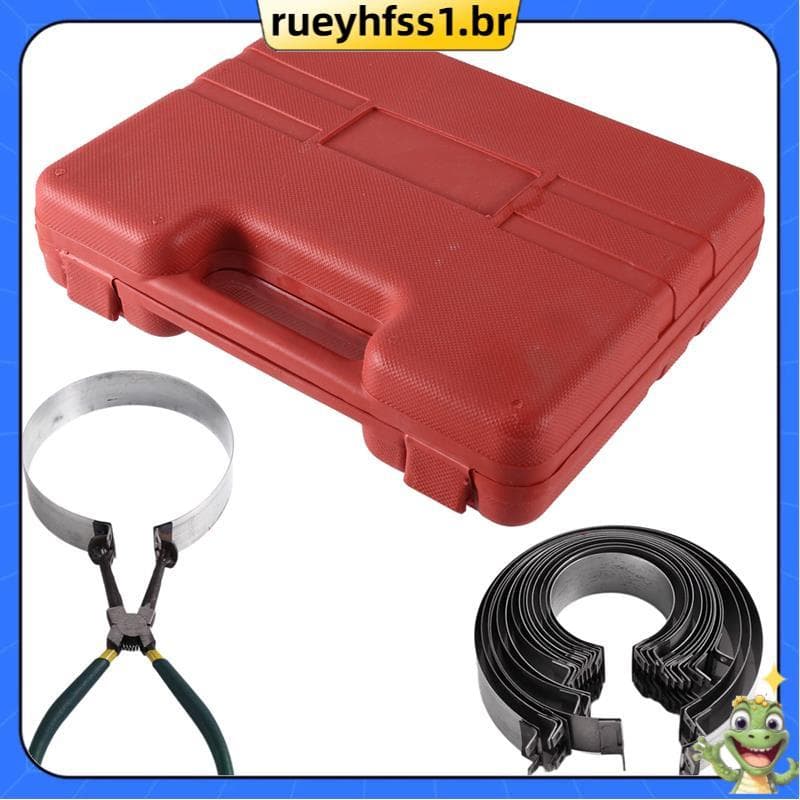 Kit De Ferramentas De Compressão/Compressor De Braçadeira De Anel De Pistão Para Motocicleta/Bicicleta De 62-145 Mm