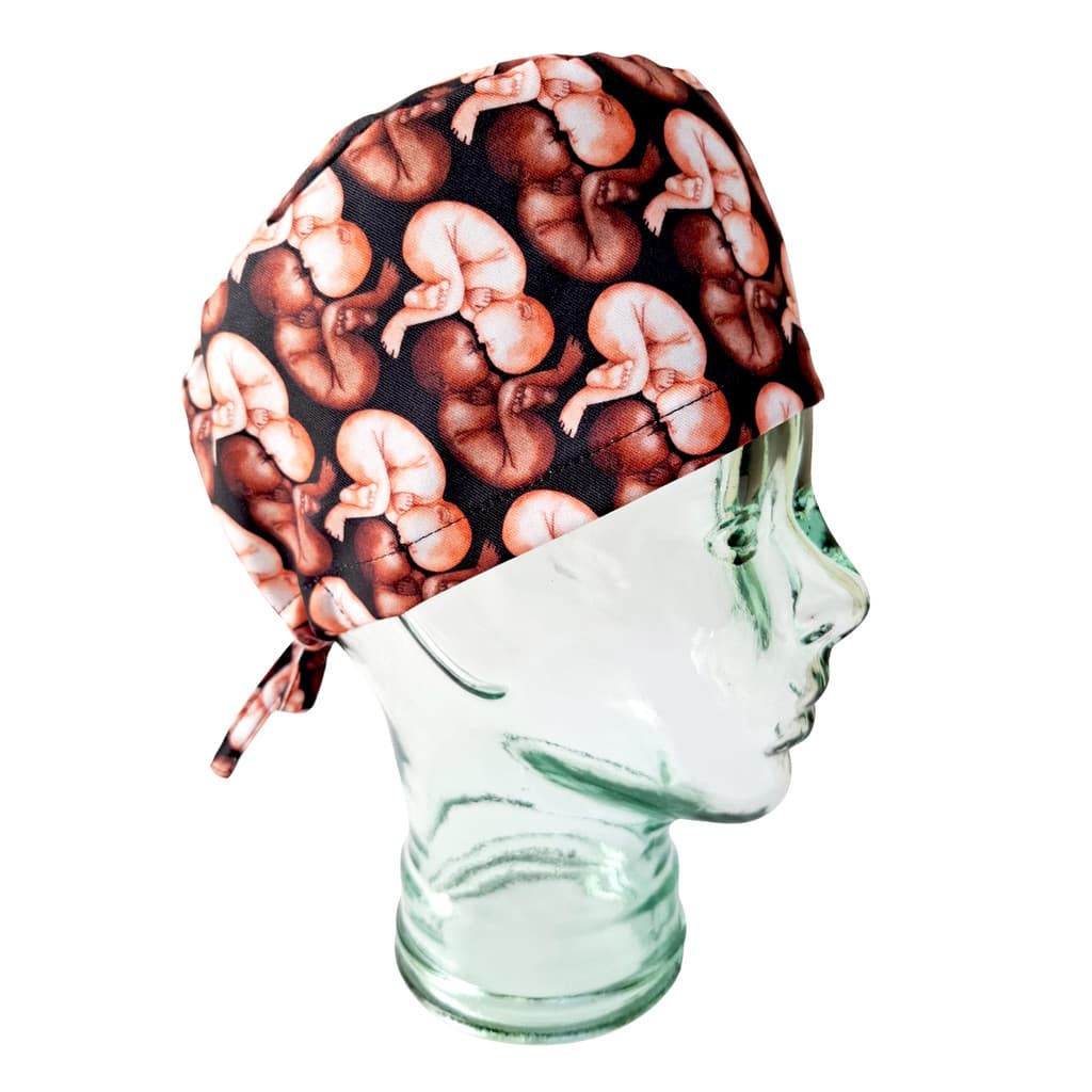 Touca Cirurgica Estampada  Medicina Uniforme Hospitalar-Matellasse