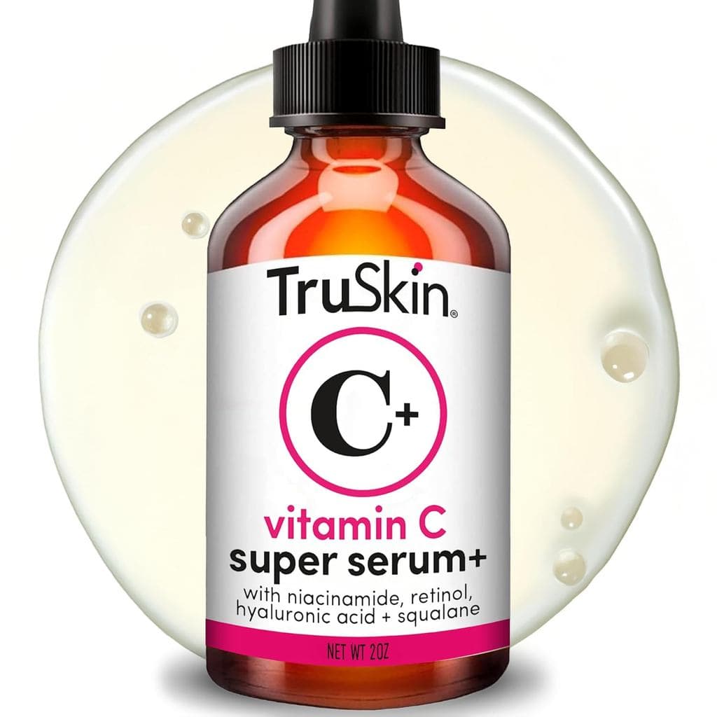 Tru Vitamin C Super Serum para o Rosto - Vários Benefícios em um Soro com Vitamina C, Retinol, Niacinamida, Ácido Hialur