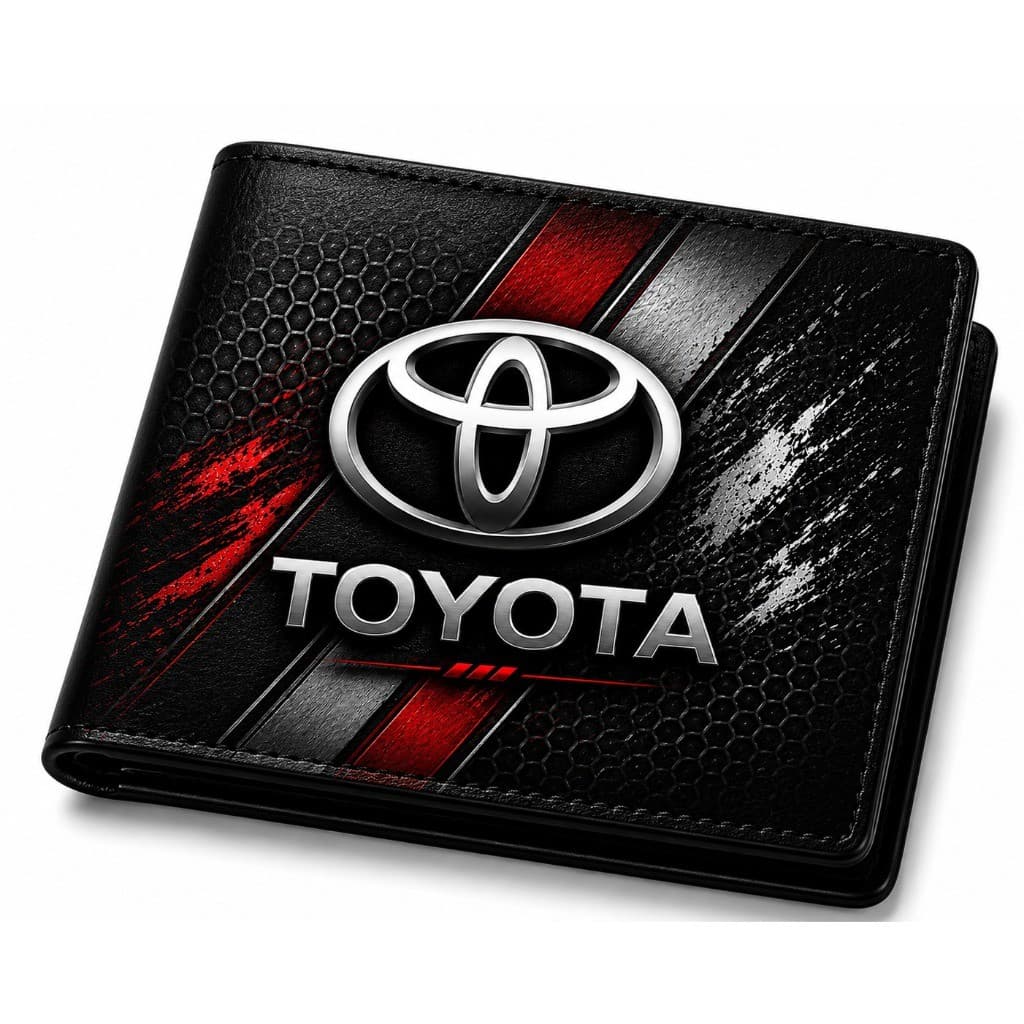 Carteira Masculina Personalizada Logo de Carros Todas as Marcas Couro Sintético Porta Cartões
