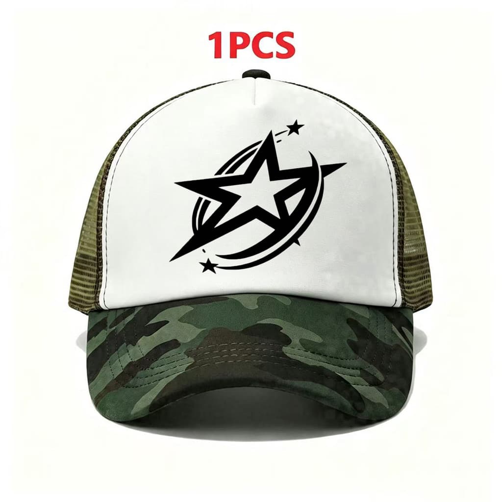 Chapéu De Caminhoneiro Na Moda snapback Boné Para Homens Mulher Etiqueta Malha Respirável De Beisebol Tendência