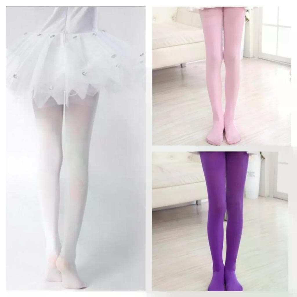 Novo estilo infantil estilo balé veludo Leggings doce cor dança meia-calça menina meias coloridas desempenho.20260722