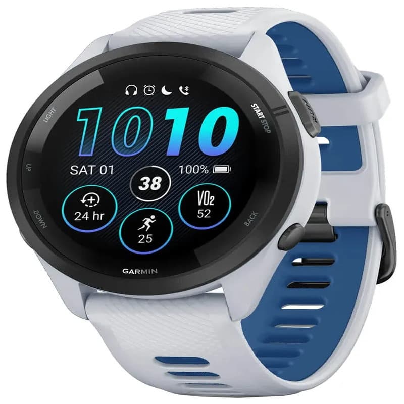 RELÓGIO GARMIN FORERUNNER 265 010-02810-01 BRANCO