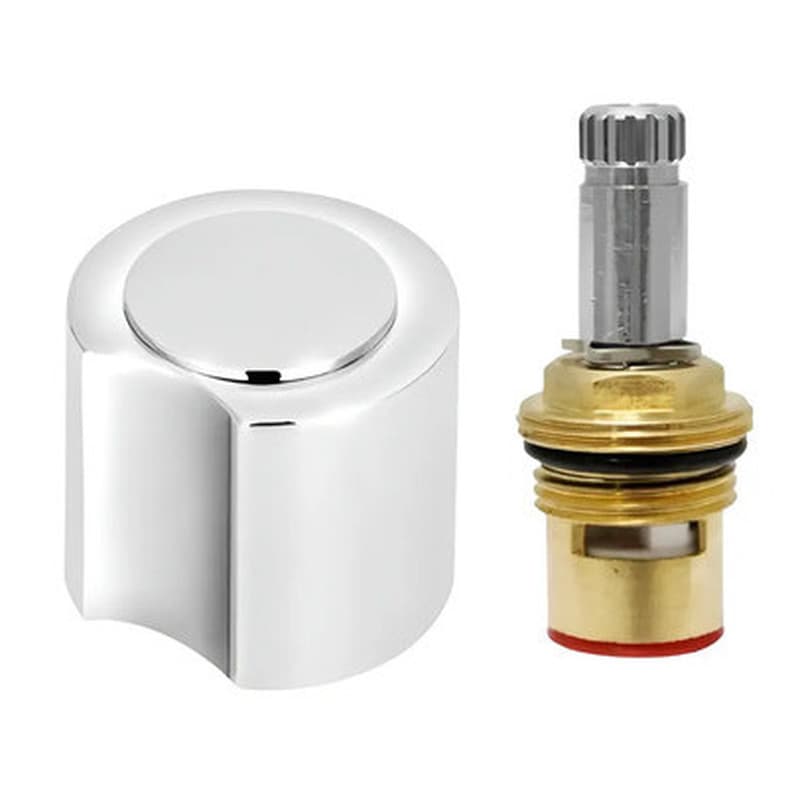 Kit Reparo/acabamento Torneira M18 Com Volante C40 Cromado