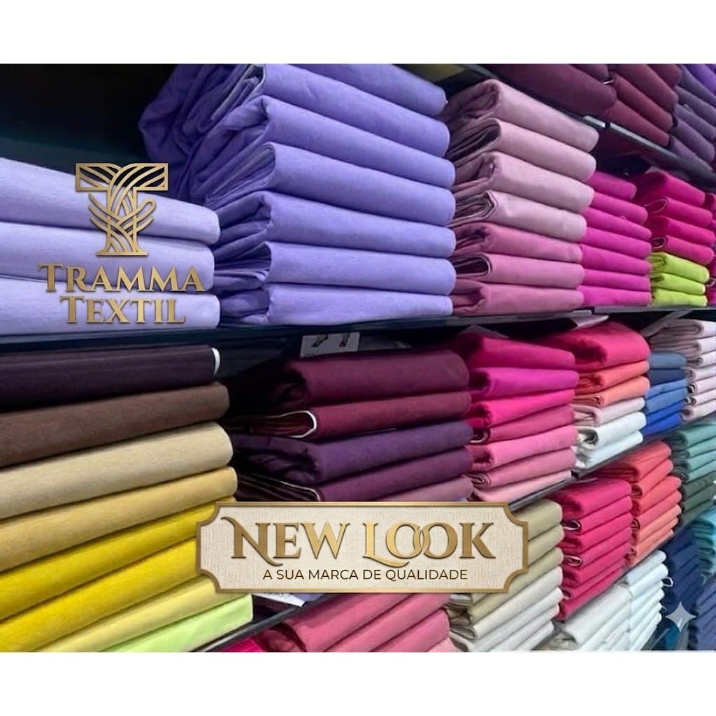 Tecido Alfaiataria Barbie New Look 5 ou 10 Metros Crepe Liso Premium