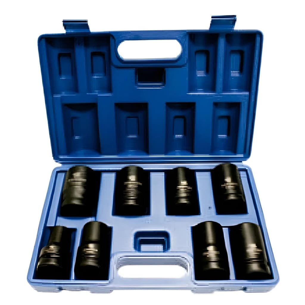 Kit Soquete Impacto 1 Pol Sext 19-41mm Jogo 8 Peças Bremen