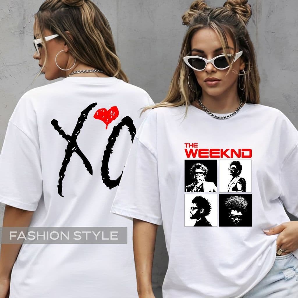 Camiseta The Weeknd Show Brasil Turnê 2026 Estampa XO Gravadora Fandom Capa Álbum Musicas Hurry Up Tomorrow
