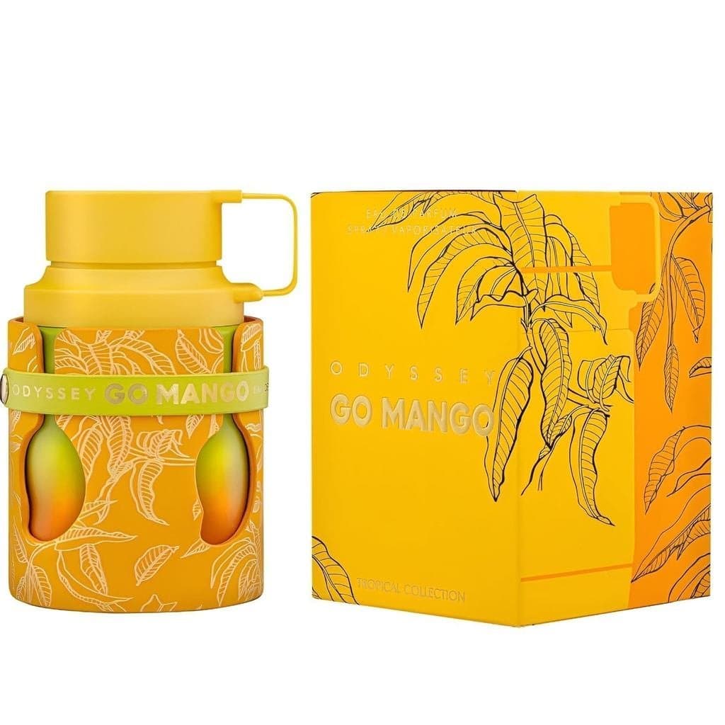 Odyssey Go Mango Tropical Collection – e Woody Vanilla – Eau de Parfum Spray Fragrância de Longa Duração para Unissex 10