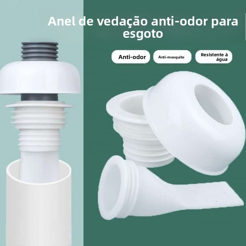 Tubo De Esgoto Dreno De Chão Capa Inseto Anti-odor Núcleo Desodorante Anel De Vedação 40/50/75mm Drenagem Pia Da Cozinha