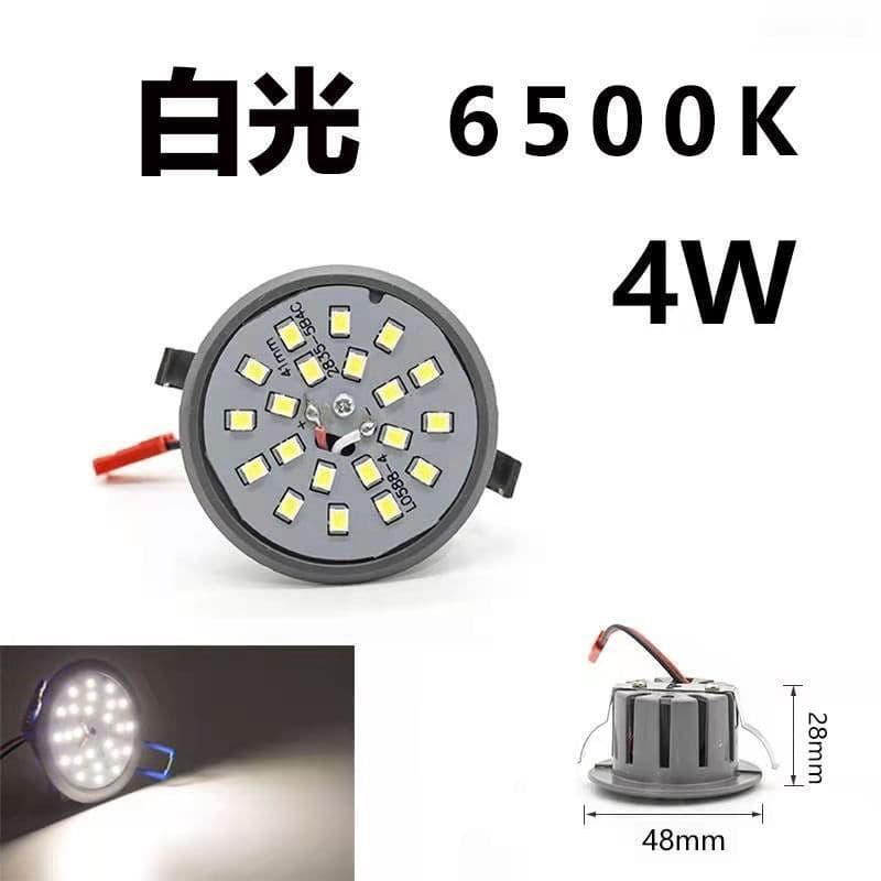 Lâmpada de teto lustre acessórios da lâmpada de cristal fonte de luz 220LED lâmpada integrada holofote de uma tomada loj