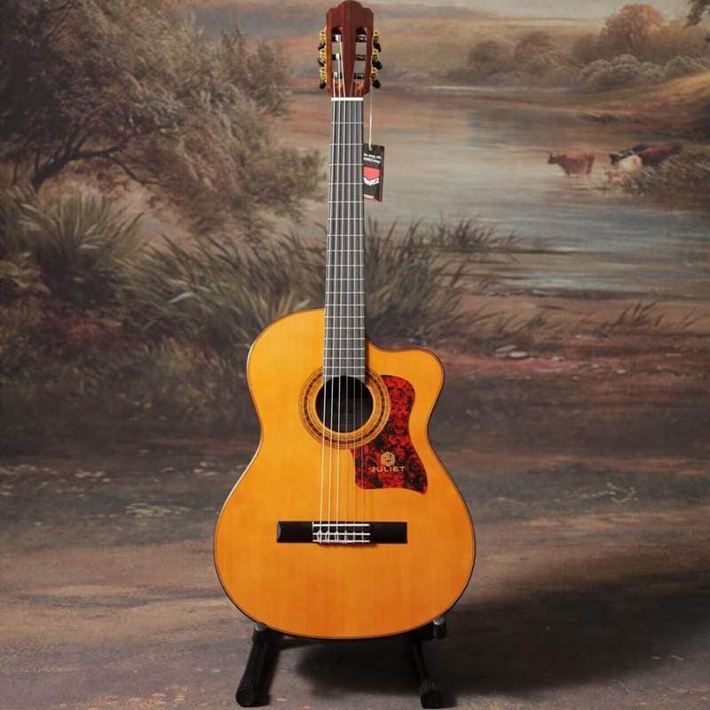 Juliet guitarra Cross-Border Jet R950 completa única guitarra elétrica caso corda de náilon guitarra clássica