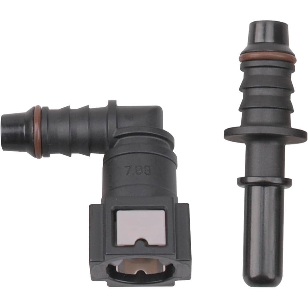 7.89 Conector de Engate Rápido para Mangueira de Combustível de 90 Graus Macho e Fêmea