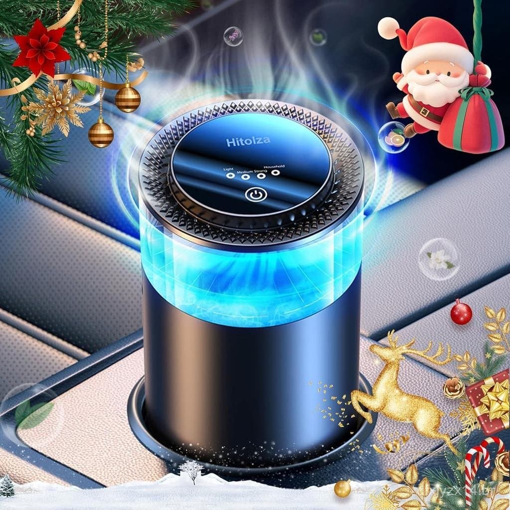 Aromatizador de ar contínuo ajustável para carro com fragrância inteligente integrada, névoa perfumada, proteção ambient