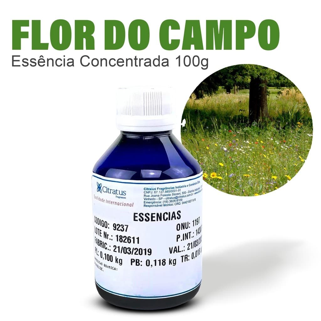 Essência Pura Flor do Campo - Citratus 100ml