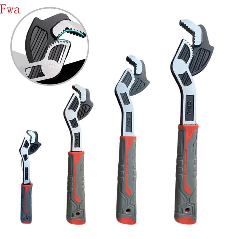 Fwa Industrial Multifuncional Auto Travamento Chave Ferramenta Ajustável Encanadores Atualizada