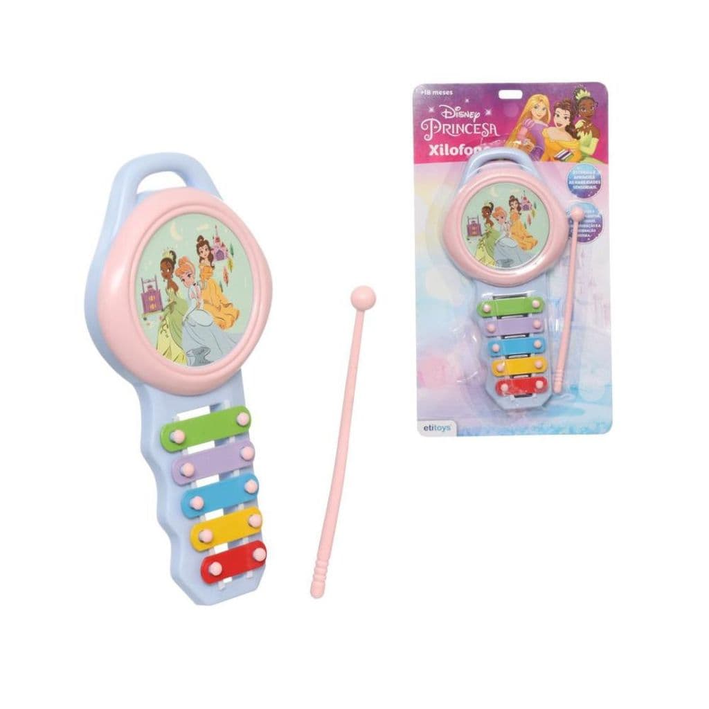 Xilofone Musical Infantil Princesas -  Etitoys