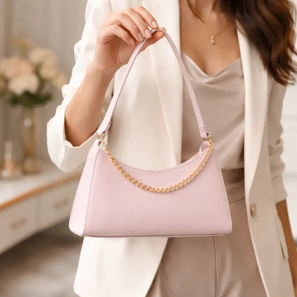 Bolsa Feminina Baguete Transversal Tiracolo Alça Ombro Mão