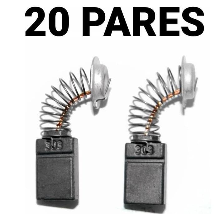 Escova de Carvão Cb303 Makita 4100nh ns 4100nh2 nh3 - Kit 20 Pares