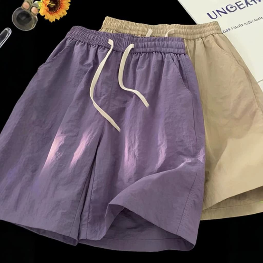 Shorts de secagem rápida femininos calças cortadas de verão