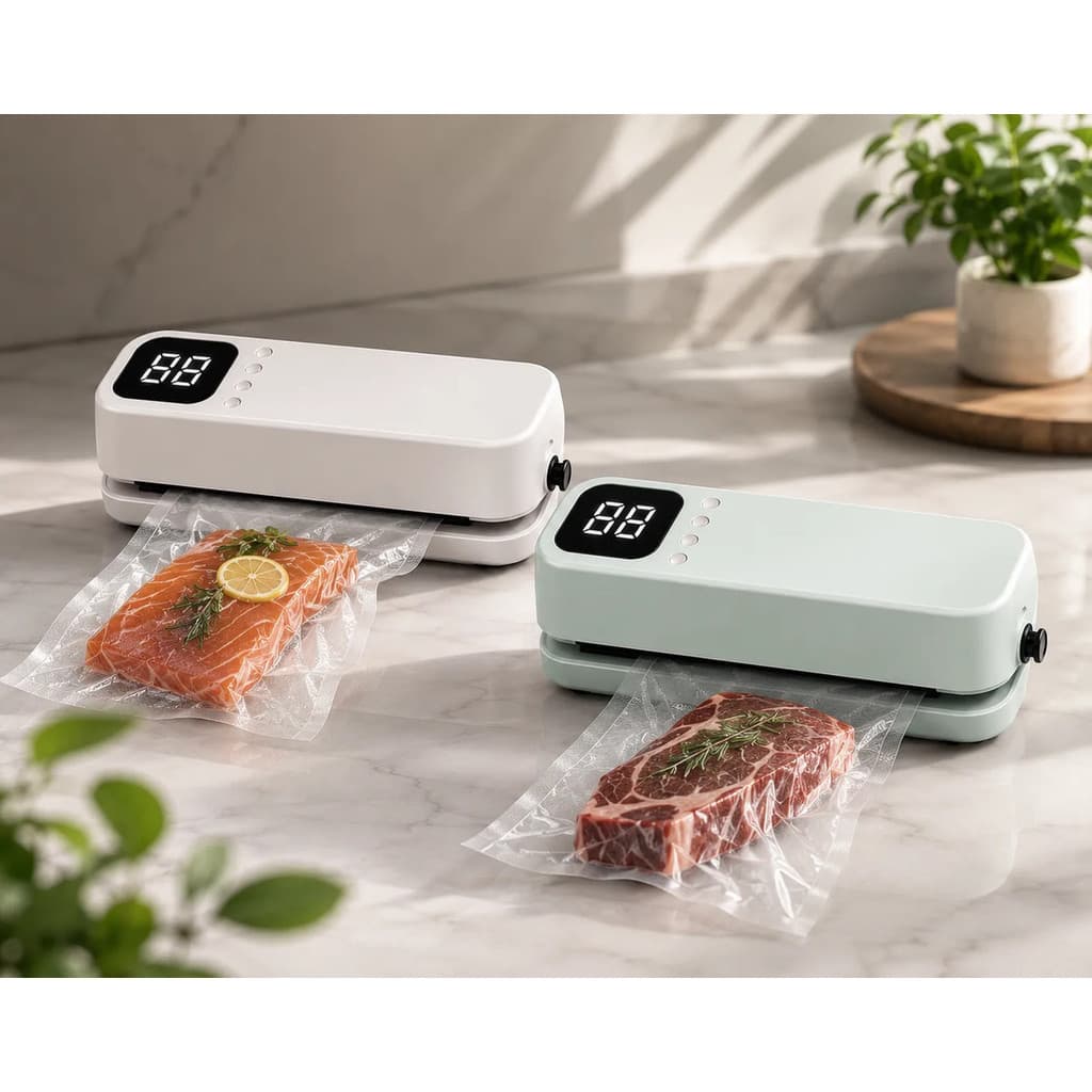 Máquina Seladora A Vácuo Portátil Recarregável Usb-c -60kpa