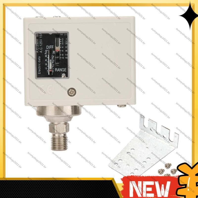 [Best S] Controlador 10kg G1/4 Interruptor Eletrônico De Controle De Pressão Para De Compressor De Bomba De Água De Ar