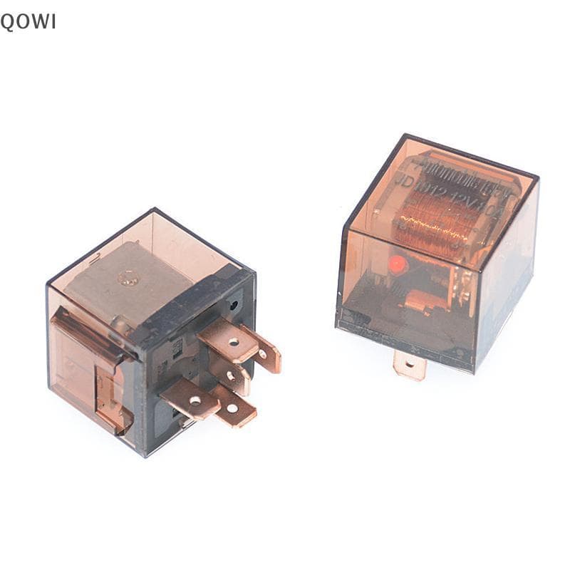 qo Relé Automotivo 12V 80A 4Pin 5Pin SPDT Dispositivo De Controle De Carro De Comutação De Alta Capacidade Relés br