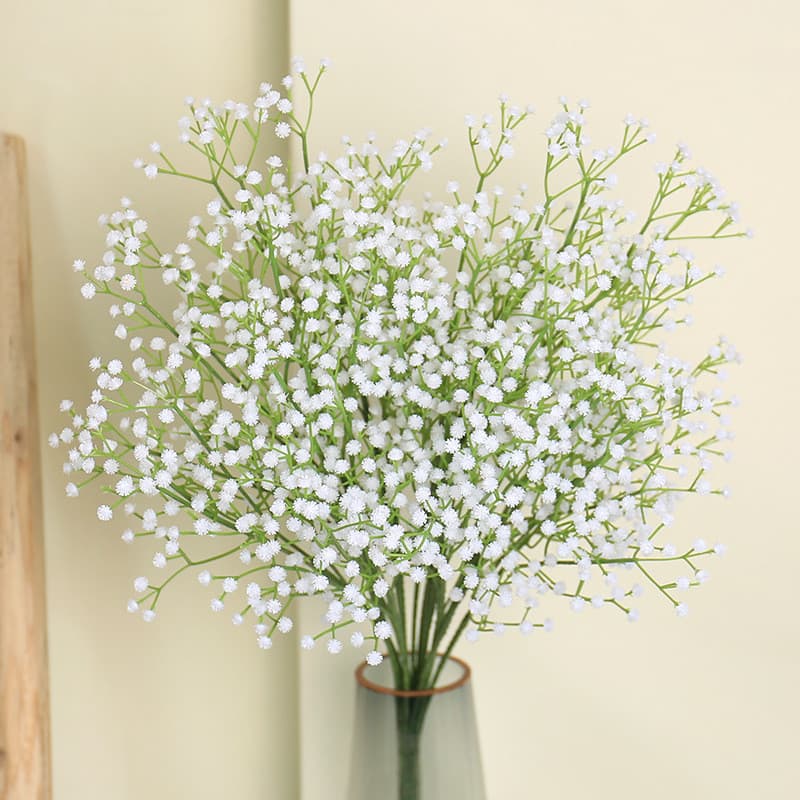 Simulação Gypsophila Flores Artificiais Buquês de Casamento Decoração de Casa Enfeites Florais