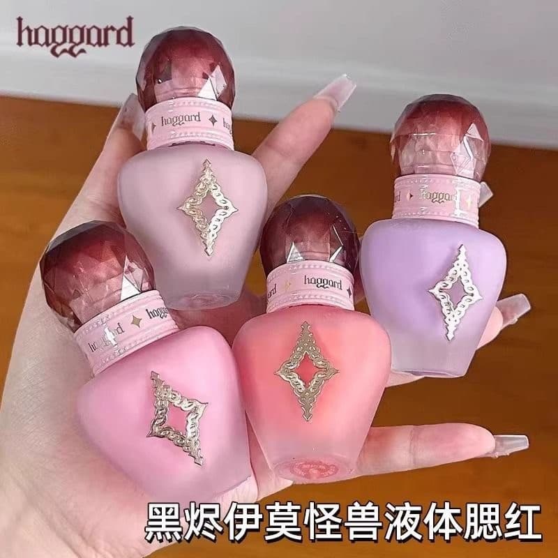 HAGGARD Imo Monster Water Gloss Adesivo Líquido Blush Hold Maquiagem Cor Blush