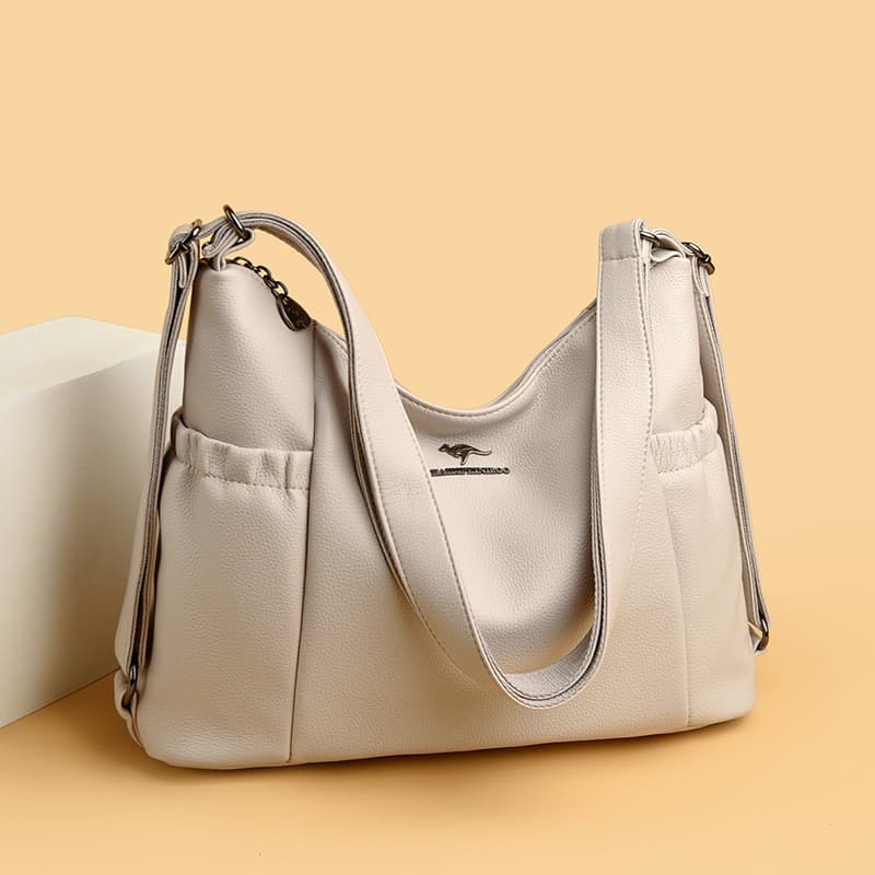 Bolsa feminina novo estilo 2026 bolsa mensageiro feminina Multi-compartimento atmosférica bolsa de ombro feminina bolsa