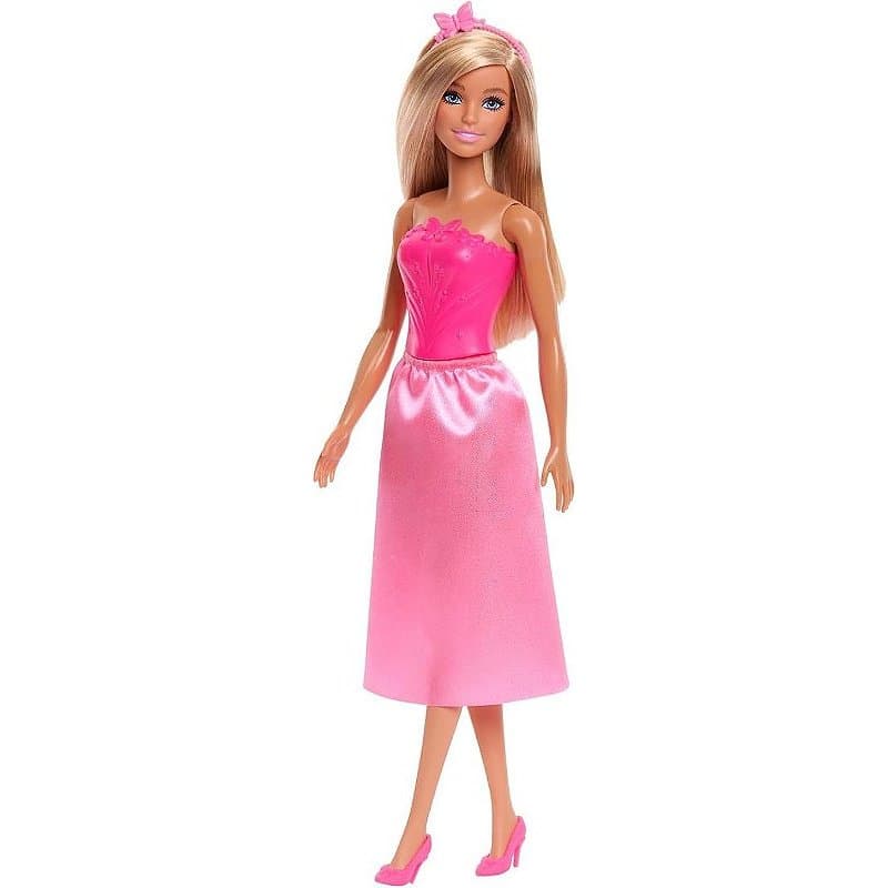 Boneca Barbie Donzelas Vestido Rosa - JDM67 - Mattel