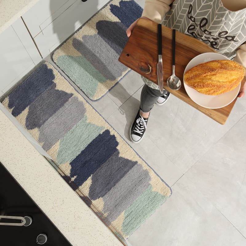 [Novo produto] Tapetes de cozinha absorvem água à prova de óleo Tapetes antiderrapantes Tapetes para pés domésticos Tape