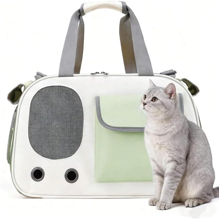 17,2×11" Bolsa de Transporte Portátil de Grande Capacidade com Alça Dupla ou Simples, em Malha Respirável, para Viagens