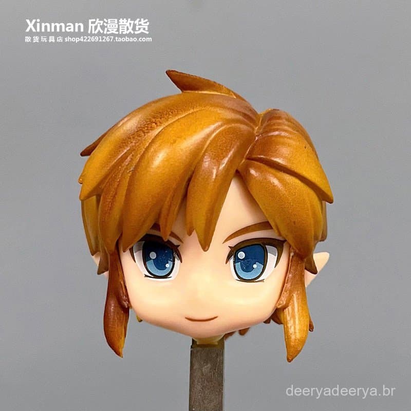 Nova cabeça de boneca Nendoroid ob11 da GSC com rosto intercambiável e articulações, escultura de cabeça de boneca perif