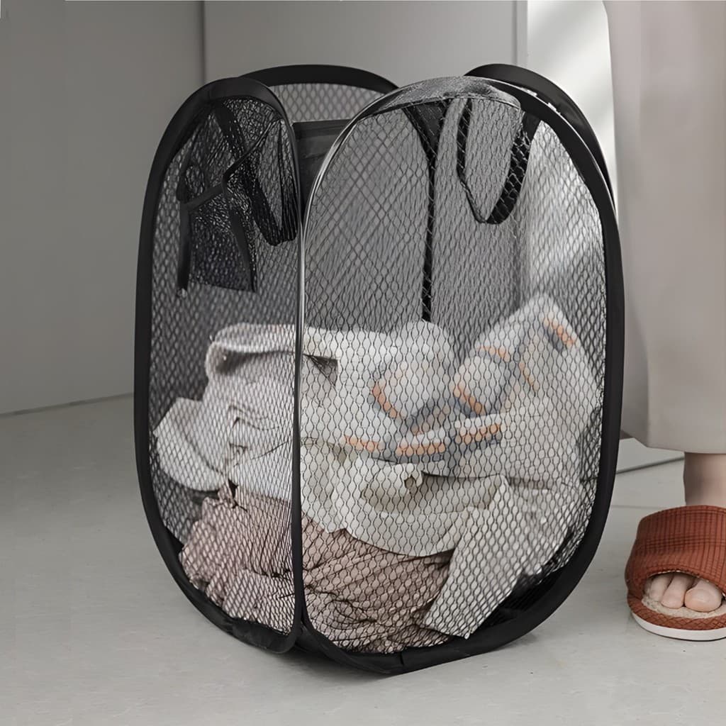 Cesto Flexível Multiuso de Roupa Suja Brinquedos Cesto de Roupa Dobrável Caixa Organizadora