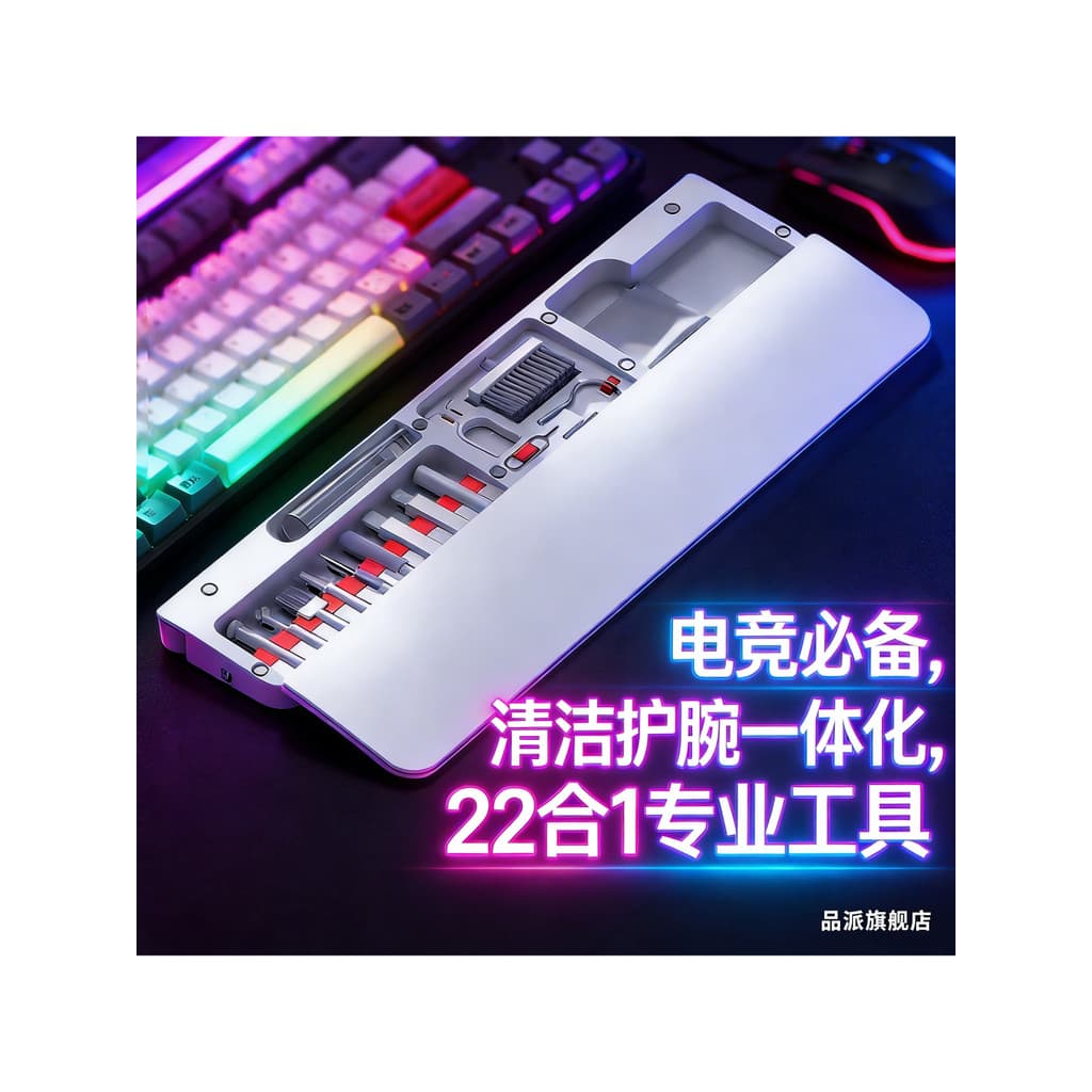 Descanso de mão para teclado Almofada de pulso para escritório Mouse Pad Jogo de jogos Descanso de pulso dedicado Sala d