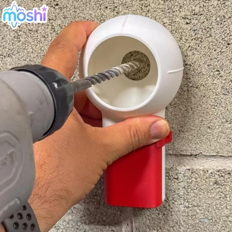 MOSHI Caixa De Coleta De Poeira De Broca De Alta Eficiência , 1 Peça , Bico Giratório Para Obras De Perfuração De Renova