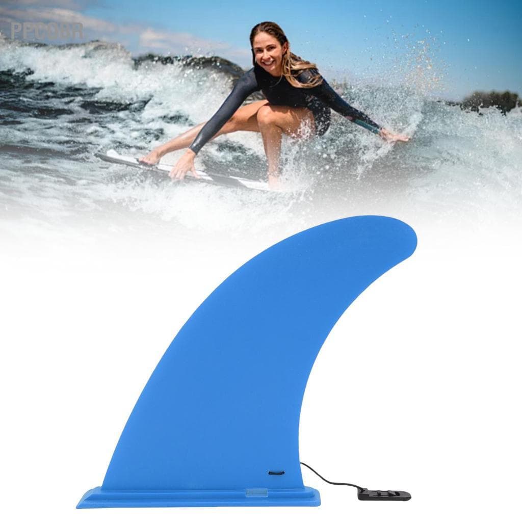 Ppcobr Funien prancha de stand up paddle de 9 polegadas com material de nylon premium, sistema destacável, curvatura