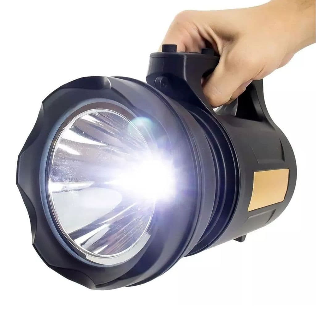 Lanterna Holofote LED Recarregável Prova D'água Portátil 30W