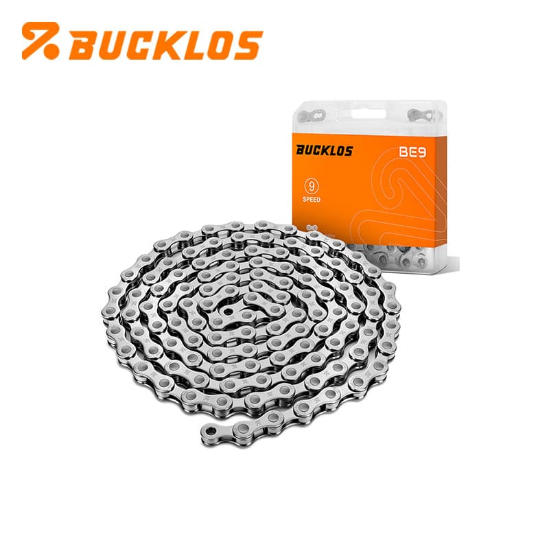 BUCKLOS Corrente De Bicicleta Antiferrugem De Alto Torque 9/10/11/12 Velocidade 136 Correntes De Ligação Substituição El