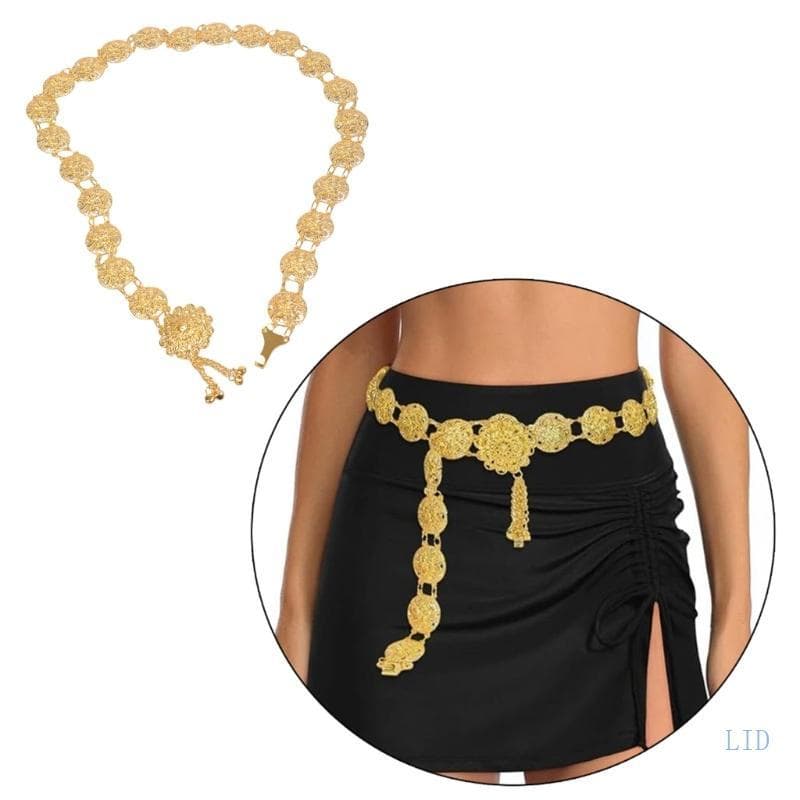 LIDU1 Acessório Cintura Elegante Corrente Corporal Ajustável Para Amantes Da Praia Partygoers