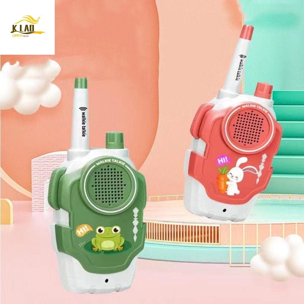 Brinquedos Walkie Talkie Infantis KLAOSD , Intercomunicador Educacional Bidirecional Para Pais E Filhos | Portátil
