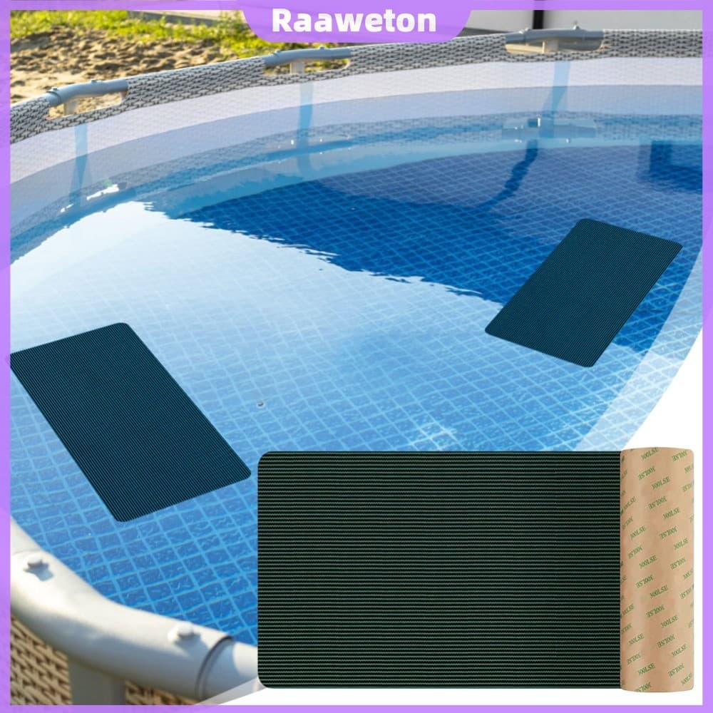 Kit De Reparo De Segurança Para Cobertura De Piscina Em Polipropileno Impermeável Autoadesivo [Raaaweton.br]