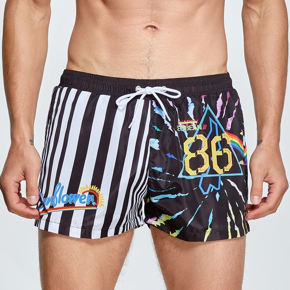 Novos Shorts De Praia De Secagem Rápida Masculinos Para O Verão Calções De Banho Leves Casuais