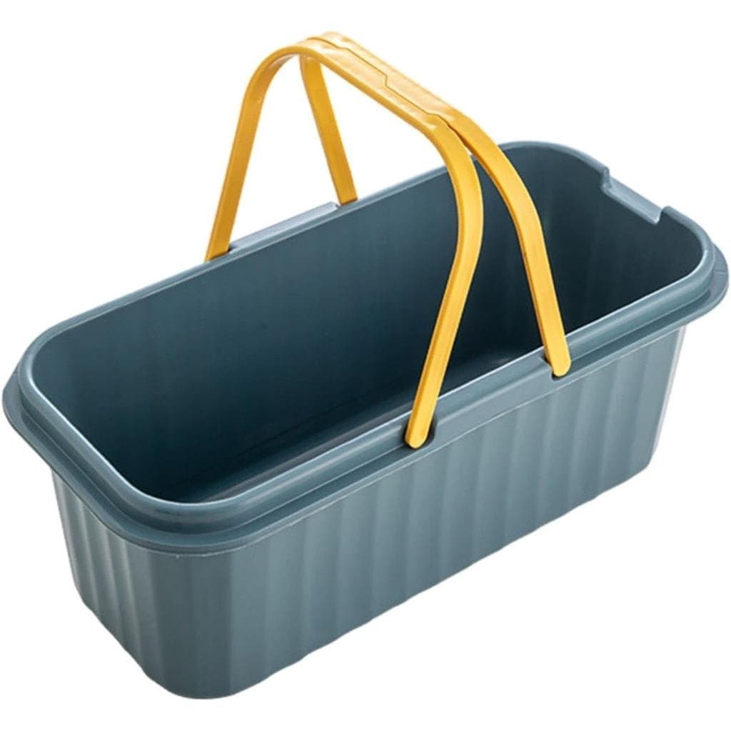 Balde de Água Multiuso com Bico para Lavagem de Carros, Camping, Pesca, Limpeza de RV, Azul, L