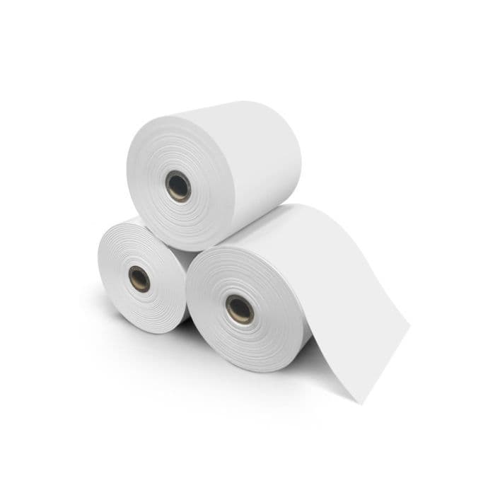 Kit 30 Bobina Térmica 110x40m Papel Premium Para Impressora Cupom Fiscal E Recibo