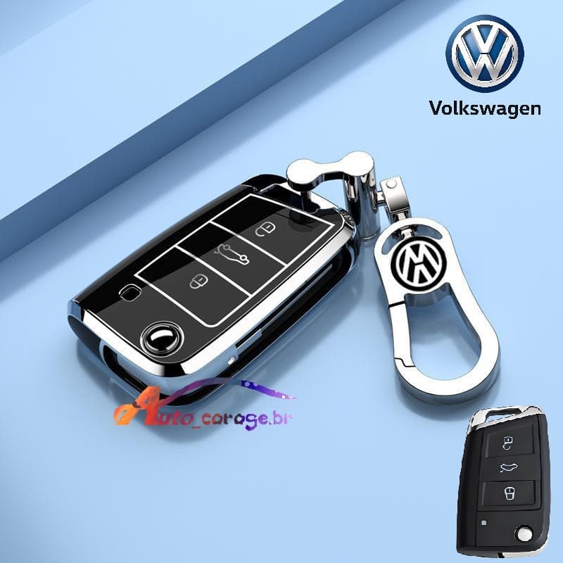 Capa de Chave para Volkswagen T-cross/Nivus/TIGUAN/Polo/GOL/JETTA/BORA/TAOS WCNP