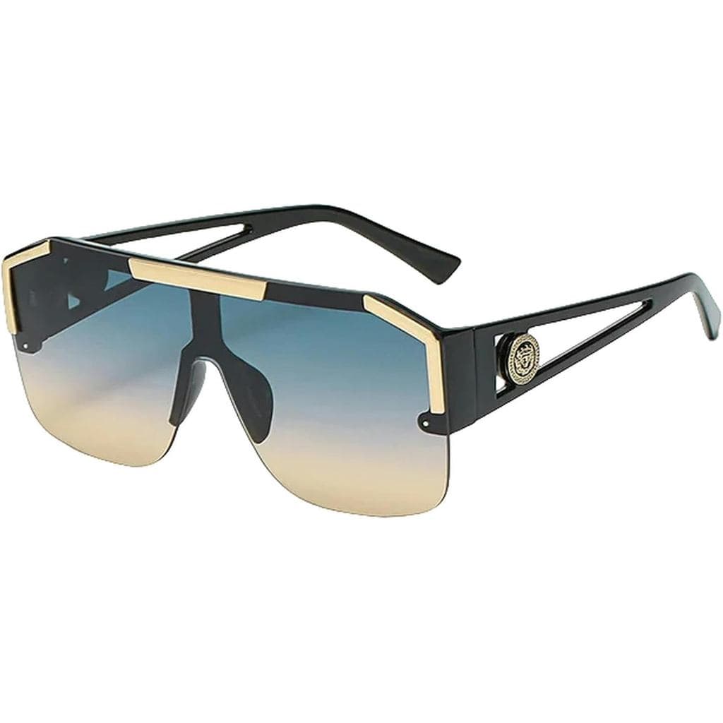 Novos Óculos de Sol Ultra-Luxuosos para Homens e Óculos de Sol Quadrados de Grau Fashion para Mulheres